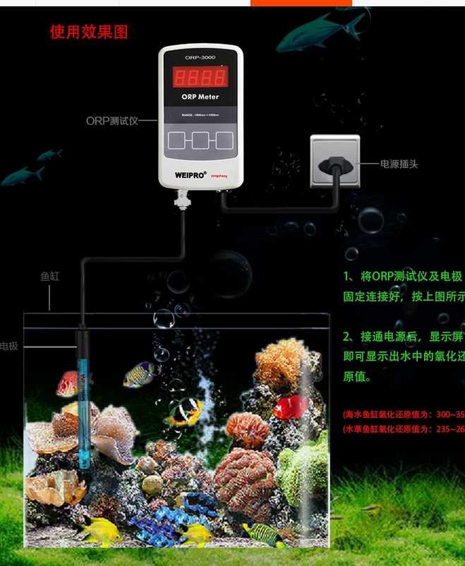 Marine Aquarium Orp - Измеритель ОВП AQUARIUM WEIPRO ORP —