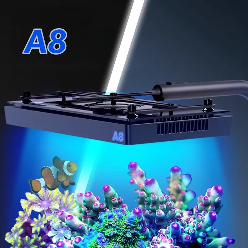 Aquarium Blue Marine Reef - Светодиодный светильник A8SE II Max Blue